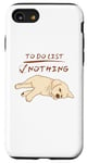 iPhone SE (2020) / 7 / 8 Cute lazy sleeping Labrador Dog Lover to do list nothing Case