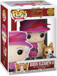 Figurine Pop - Royal Family - Queen Elisabeth Ii Tenue Rose - Funko Pop 21947