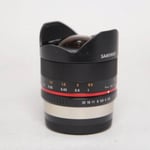 samyang Used Samyang 8mm f/2.8 Fisheye II Lens Fujifilm X