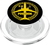 P-8 Poseidon Avion militaire vintage vieilli PopSockets PopGrip pour MagSafe