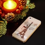 Christmas Paris Full Body Bumper Case + Free Screen Protector For Iphone 5/5s/se