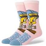 Chaussettes Stance  Chaussettes Homme TWEETY CREW Ciel LOONEY TUNE