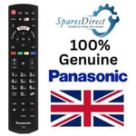 Genuine Panasonic RC49129 30094757 TV Remote Control with Netflix & F play Keys