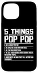 iPhone 15 5 Things You Should Know About Pop Pop Funny Grandpa Pop Pop Case