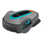 Gardena SILENO life: Robotic lawnmower for lawns up to 1250m², Bluetooth app available, Easy Passage function, with 57 db (A) very quiet, inclines up to 35%, mows in any weather, UK-version (15103-28)