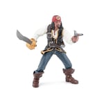 PAPO - Figurine Pirate avec Pistolet - Monde des Pirates - à Collectionner - pour Enfants - garçons et Filles - à partir de 3 Ans