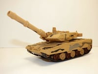 TANK CHAR M1 ABRAMS desert 1/40 light & sound