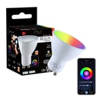 Ampoule connectée led ruva Smart GU10 4.8W rgb+cct 2700-6500K 400lm WiFi Tuya Smart Edo Solutions