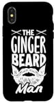 iPhone X/XS The Ginger Beard Man Funny Beard Lover Case