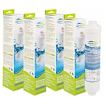 4x AL-05J Filter For Samsung DA29-10105J Aqua Pure HAFEX Refrigerator RS21DCNS