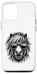 Coque pour iPhone 12/12 Pro Shetland Pony s Funny Shetland avec attitude