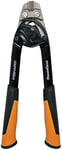 Fiskars Coupe-boulons, Jusqu'à 30% de puissance en plus, Longueur 36 cm, Acier/Plastique, Noir/Orange, PowerGear, 1027213