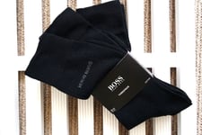 3 PAIRS x Mens HUGO BOSS Everyday Black Socks UK foot 5.5 - 8, Eu 39-42 Boss4