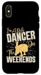 Coque pour iPhone X/XS Pole Dancer les Highland Games le week-end : Caber Toss