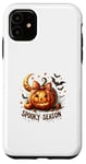 Coque pour iPhone 11 Spooky Season Pumpkin Autumn Vibes Cosy Season Fall