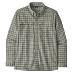 Patagonia M's Early Rise Stretch Shirt On the Fly: Salvia Green - XXL