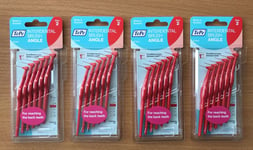 Interdental Tepe Angle Brushes Size 2 Red x 4 Packs