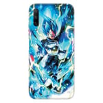 Coque pour Huawei Honor 9X Manga Dragon Ball Vegeta Bleu