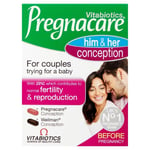 Vitabiotics Pregnacare His & Her Conception - 60 Tablets