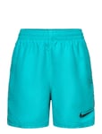 NIKE SWIM Nike Logo Tape Lap 4" Volley Short Blå