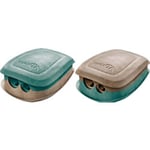 Maped Pencil Sharpener Brown, Green 9.5 x 2.9 x 12.5 cm