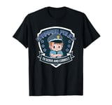 Grammar Police To Serve And Correct Humor Badge T-Shirt