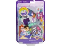 Polly Pocket - Coffret Hiver Pingouin style creme glacee - Avec toboggan igloo