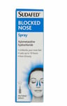 4x Sudafed - Blocked Nose Nasal spray - Non-Drowsy | Lasts Up to 10 Hours - 10ml