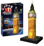 Ion Big Ben At Night 216 Piece 3D Puzzle