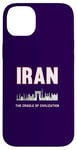 Coque pour iPhone 14 Plus Berceau de la civilisation iranienne de la fierté iranienne