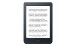 Kwmobile Coque pour liseuse électronique Kobo Aura Edition 2 - Coque rabat  liseuse en simili cuir - Étui de protection blanc-noir - Cdiscount  Informatique