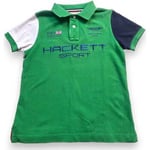 T-shirt enfant Hackett  Polo  Vert - 7 ans