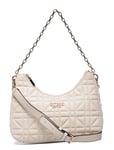 GUESS Assia Top Zip Shoulder Bag Kräm