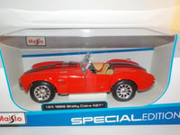 Shelby Cobra 427 - Red 1/24 Maisto Model Car