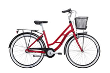 Sjösala Mariedal 26" 3-vxl 43 cm Röd Cykel - Standard Cykel