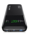 INIU 140W Power Bank, Compact 25000mAh High Capacity Portable Charger, PD QC Fast Charging USB C in&Out Tablet Powerbank, Battery Pack Phone Charger for Laptop, iPhone 16 15, Samsung, iPad, MacBook