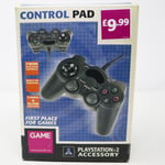 GAME PLAYSTATION 2 ANALOGUE CONTROLLER CONTROL PAD JOYPAD PS2 CONSOLE PAL BOXED