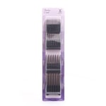 4 kpl/setti Professional Universal Black Hair Clipper Limit Comb Kampaajan vaihtoleikkausopas Moser 1400 Series G1202