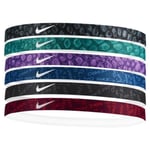 Printed Headbands 6 Pack