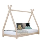 Lit tipi enfant NAKANA 120 x 180 beige