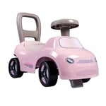 Smoby - Porteur Auto Rose - Fonction Trotteur - Volant Directionnel - pour Enfant Dès 10 Mois - Coffre à Jouets - 7600720542