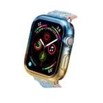 HAT PRINCE Apple Watch Series 5 44 mm bländande fodral - Blå / Gul