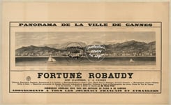 CANNES PANORAMA Rf113 - POSTER HQ 40x60cm d'une AFFICHE VINTAGE