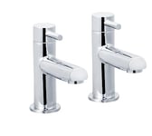 Bristan Essentials Mios Bathroom Taps, 1/2 Inch Basin Taps