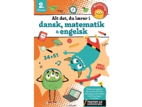 Alt det, du lærer i dansk, matematik & engelsk - 2. klasse