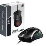 MSI CLUTCH GM51 Lightweight RGB 26,000 DPI Gaming Mouse