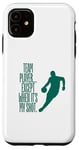 Coque pour iPhone 11 Crossovers & Laughs - Le maillot de basket-ball amusant ultime