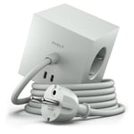 Square 1 Grenuttag Med USB-C / Magnet 3 m, Gotland Grey