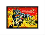 Wee Blue Coo Movie Film From Hell It Came Monster Horror Andrews Carver Art Wall Art Print