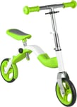 Anlen Balance Bike 2 in 1 Scooter Childrens 2-5 Years Green